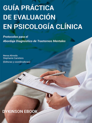 cover image of Guía práctica de evaluación en psicología clínica